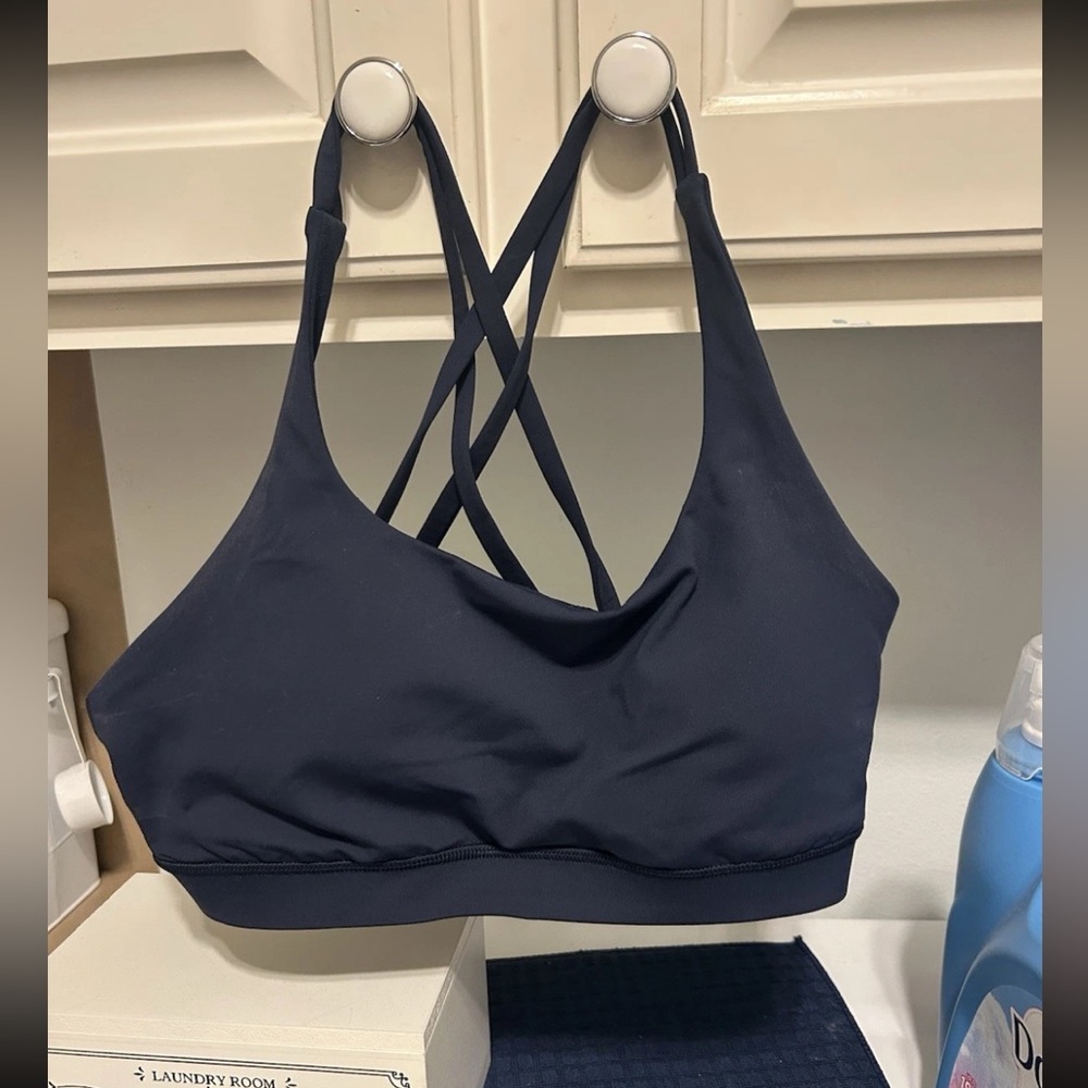 Lululemon energy Women's Navy Blue Sports Bra